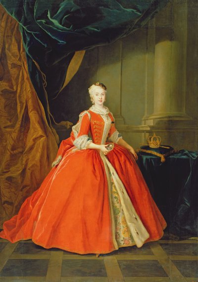 Maria Amalia of Saxony, Queen of Spain by Louis de Silvestre